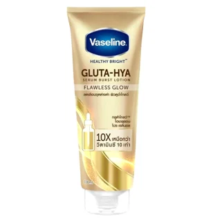 لوسیون سرم ضد لک وازلین مدل Gluta-Hya Burst UV Flawless - حجم 300ml